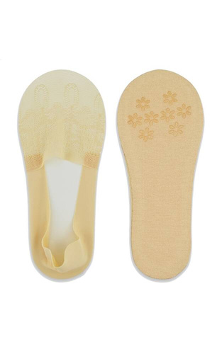 SN049 Baleriny stopki damskie Noviti - beżowy