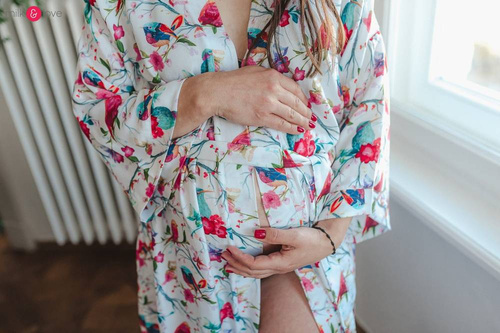 Szlafrok bambusowy Forest Milk&Love 