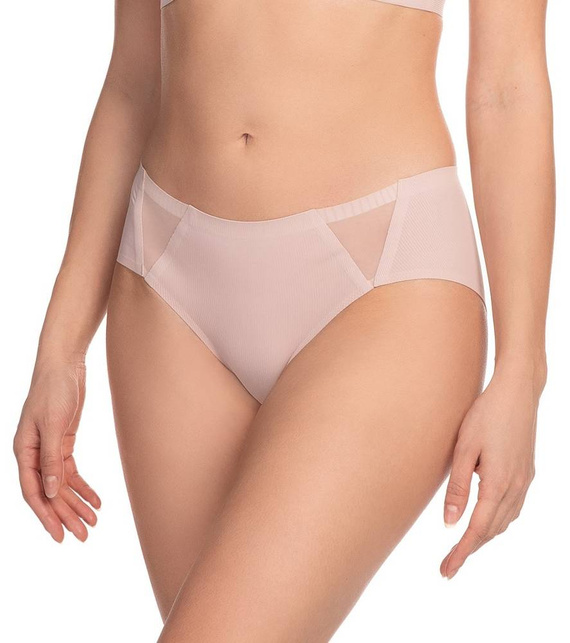 Figi Damskie L-POL 5022 BI-06 Lama- pudrowy różowy