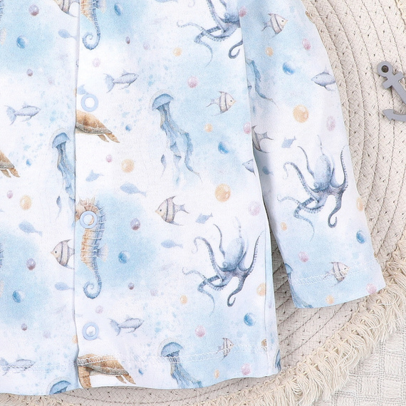 Nini Kaftanik Sea Of Joy – organiczna bawełna, dla noworodka