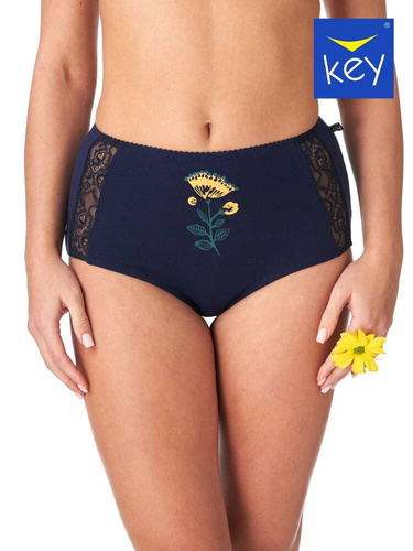 Figi damskie LPF 537  2-pak Key granatowy