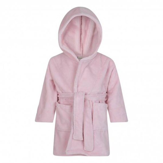 Szlafrok dziecięcy bambusowy Bamboo ByShelly - jasny róż