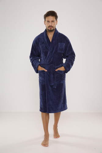 811 Plusz szlafrok męski De Lafense - jeans