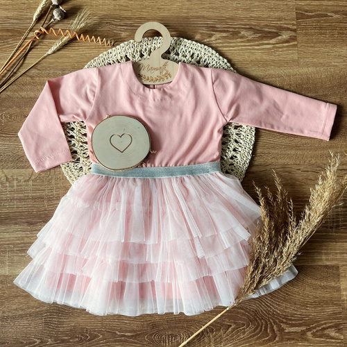 Sukienka z długim rękawem SW051 Mamatti