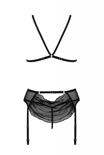 Komplet Deliena Set Passion czarny