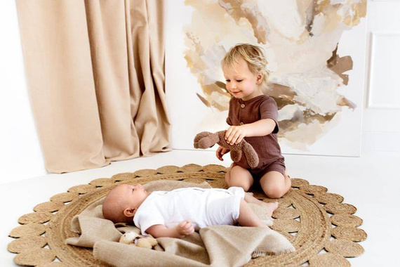 Rampers niemowlęcy "Just Muslin Milk" Makoma