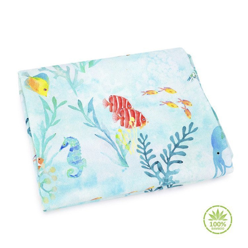 Otulacz 100% Bamboo Woodland- Makaszka