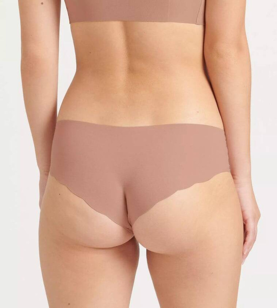 Figi Damskie 2-pak Zero Modal 2.0 Hipster 2P Sloggi - Cameo brown