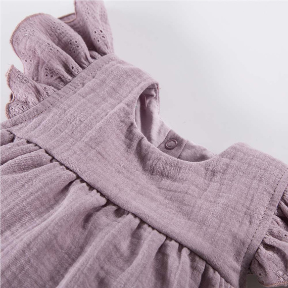 Sukienka muślinowa Botanic Eevi - wrzos