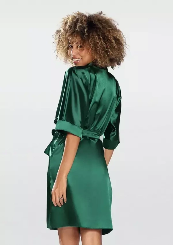 Podomka damska satynowa 100 Dkaren - zielony