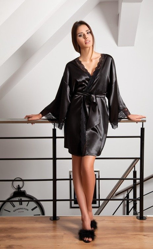 Emma Szlafrok Satynowy Unikat