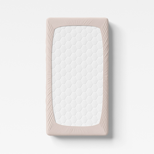 Prześcieradło dziecięce bawełniane Eevi - beżowy