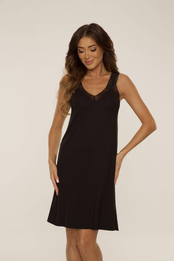 Koszula nocna 771 Hazel Forex - czarny