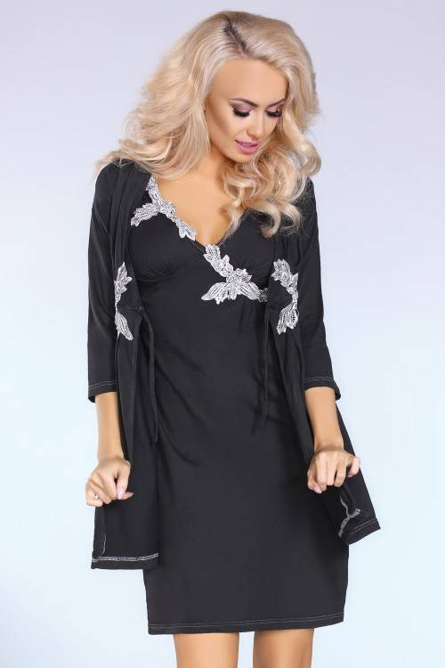 Szlafrok damski Zaria LC 50037 LivCo Corsetti