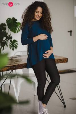 Bluzka ciążowa i do karmienia Mommy Milk&Love poseidon