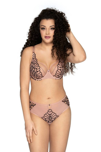 Biustonosz półusztywniany 1927 Ava - beżowy