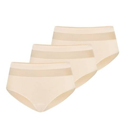 Wielopak Figi z wysokim stanem Vera Teyli - beżowy