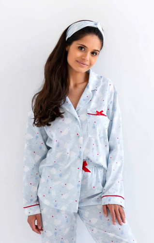 Opaska dziewczęca White bear Kids Sensis - błękitny