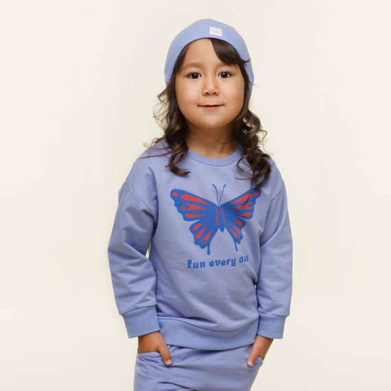 Bluza dla dziewczynki Imagine Pinokio - lawenda