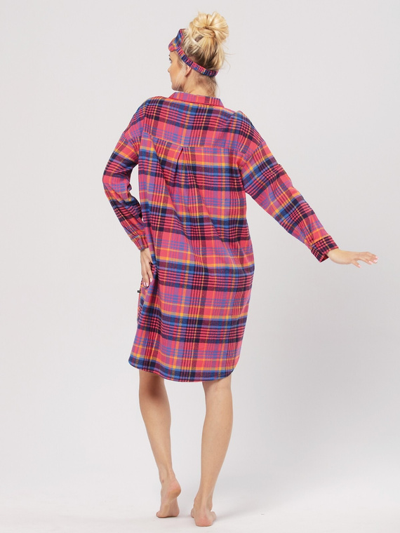 Koszula damska LND 483 Key - rózowy