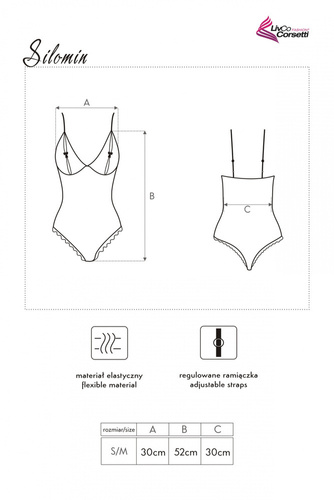 Komplet bielizny Silomin LC 1401 LivCo Corsetti Fashion