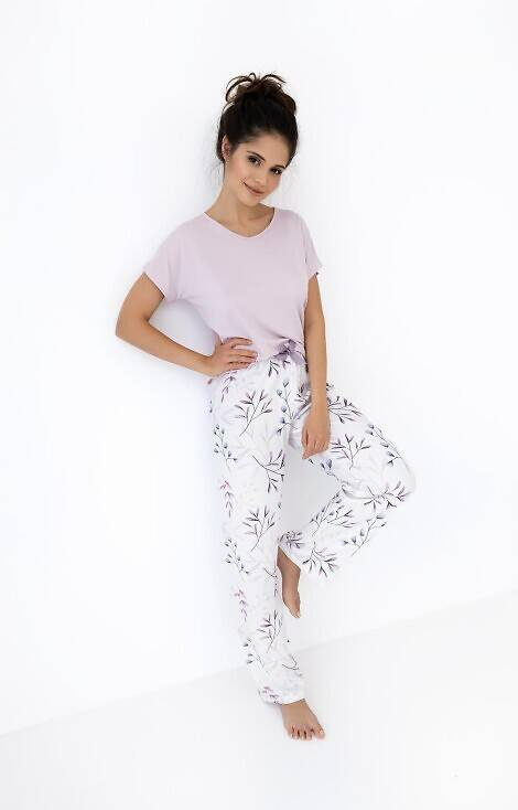 Piżama damska Suzelle Sensis - wrzosowa