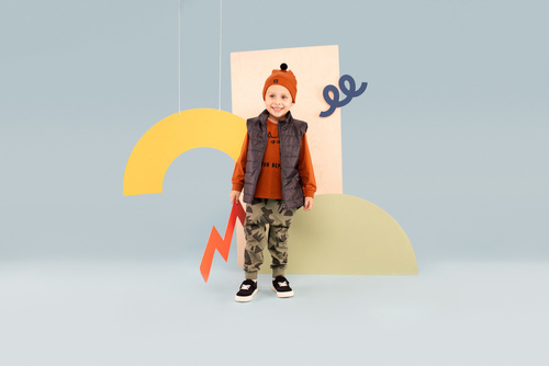 Pumpy dla chłopca Olivier Pinokio - zielony