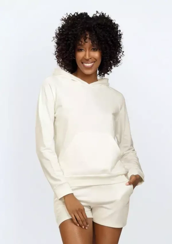 Komplet dresowy Koko Dkaren - ecru