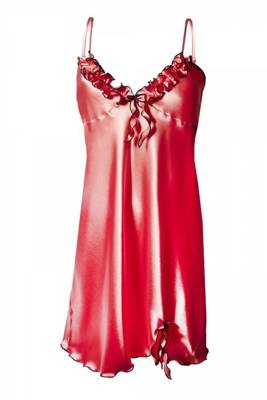 Gabi Halka satynowa koszulka damska DKaren - puder