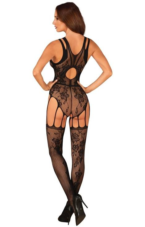 F239 Bodystocking Obsessive - czarny