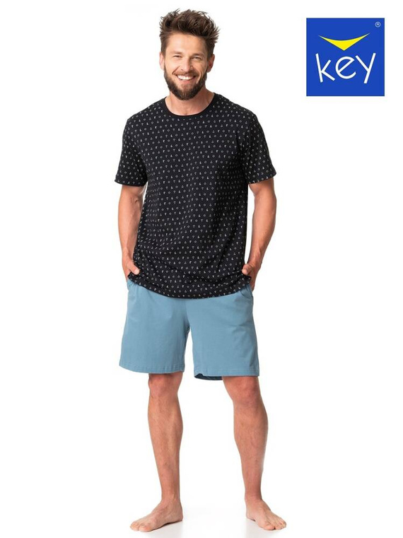 Piżama Męska MNS 901 Key czarny