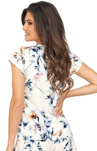 Piżama damska Astrid 1/2 Donna - ecru