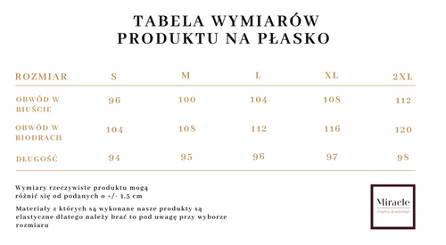 333 Koszula ciążowa i do karmienia MIRACLE - jasny melanż
