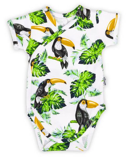 Rozpinane body z krótkim rękawem 186096 Tukan Nicol 