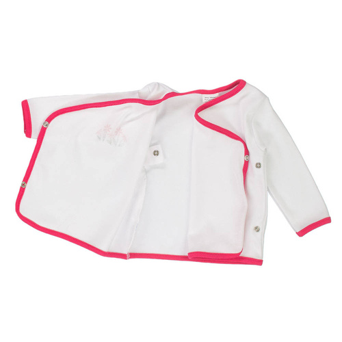 Koszulka niemowlęca Kwiatki Martex różowy 