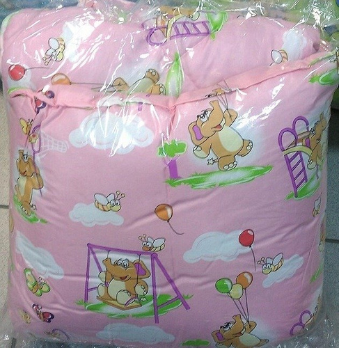 Kołdra dziecięca + poduszka KARO 