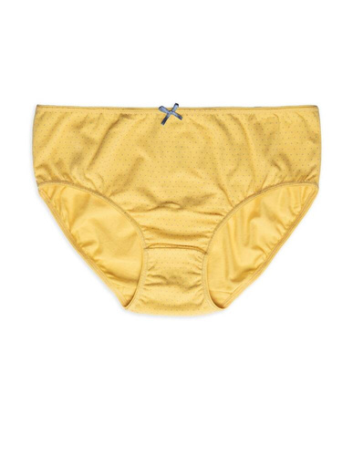 Figi Damskie L-120 BI-86 A'3 Lama- niebieski biały żółty