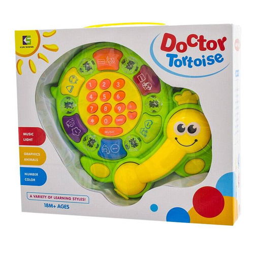 EBZ867 Zabawka telefon w kształcie żółwia Eurobaby 