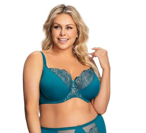 Figi damskie brazyliany K 709 Madison Gorsenia- lazurowy