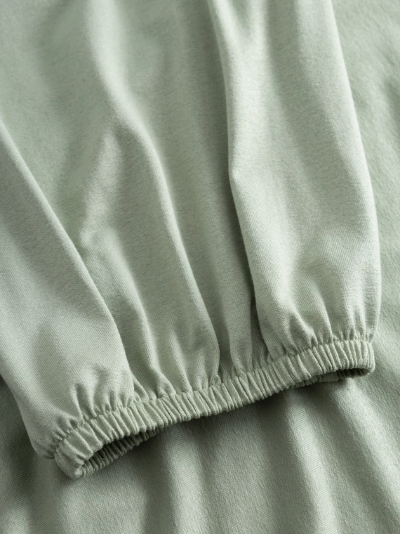 Piżama rozpinana Pure Harmony Momenti Per Me mint