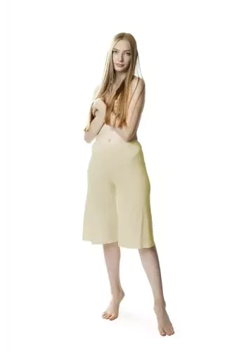 Półhalkospodnie damskie 6291 Tamara Mewa beżowy