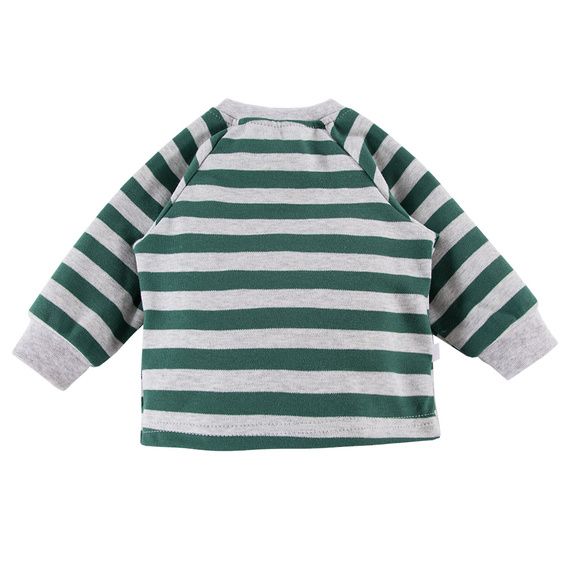 Bluzka niemowlęca 2-pak Ancymon Eevi- szary/zielony