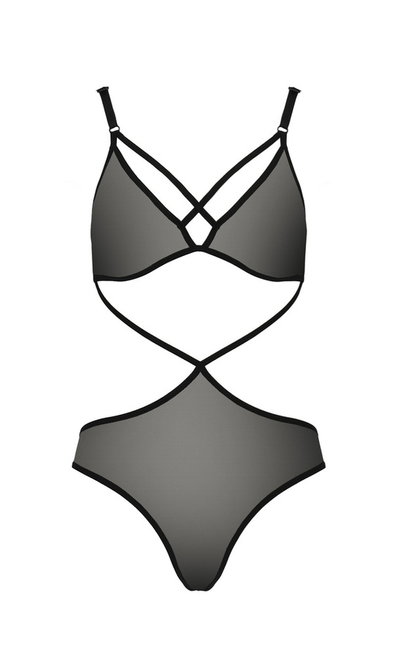 Body damskie Joana Passion czarny