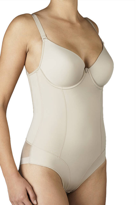 Body wyszczuplające Giorgia Selene - beżowe