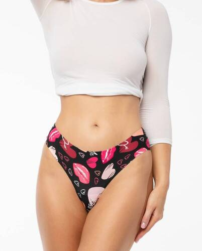 Figi damskie Kiss Me Brasil Simple Julimex czarny