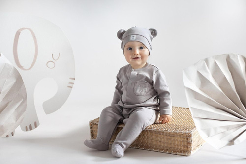 Pajac niemowlęcy Slow Life Pinokio - beż