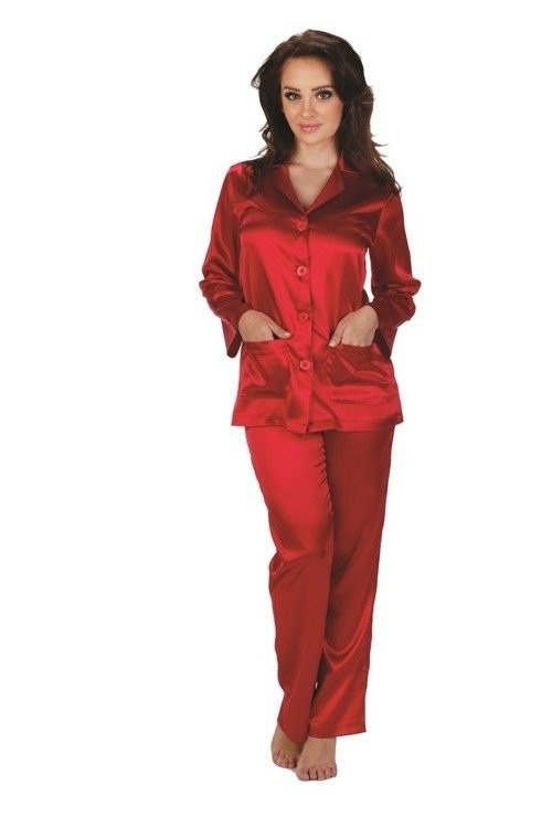 934 Classic Piżama damska Forex - czerwony