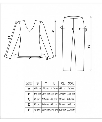 Piżama damska Astrid Long  Donna