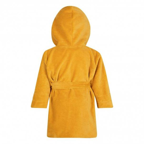 Szlafrok dziecięcy bambusowy Bamboo ByShelly - musztardowy