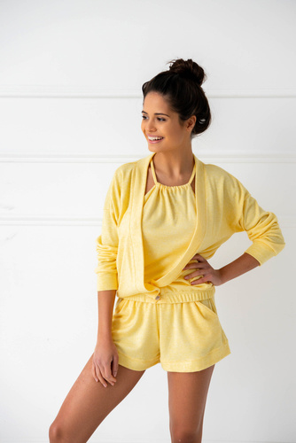 Kardigan Szlafrok Marika Sensis - żółty +